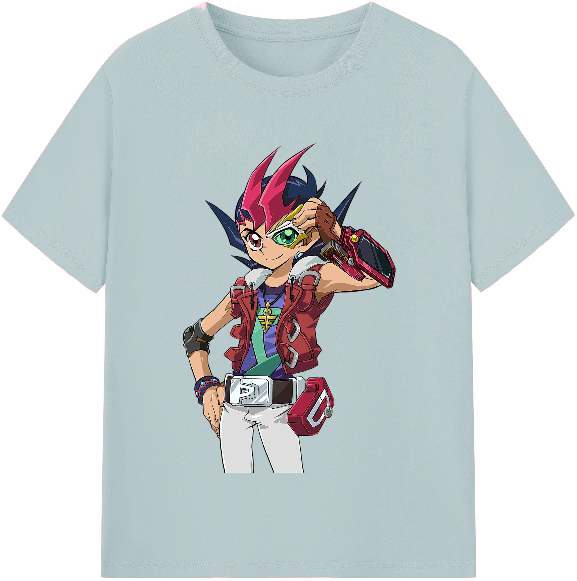 （画像用） 遊☆戯☆王 Yu-Gi-Oh! 綿100％半袖Tシャツ（フロントプリント）